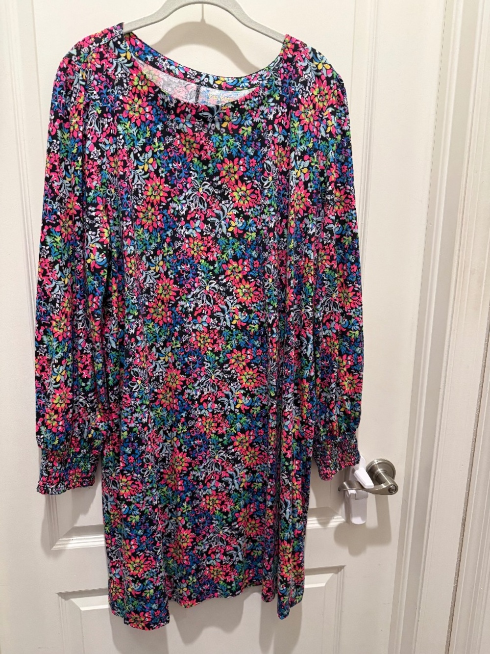 Lilly Pulitzer Long-Sleeved Midi Dress XXL